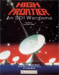 Box cover for High Frontier on the Commodore 64.