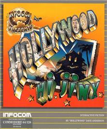 Box cover for Hollywood Hijinx on the Commodore 64.