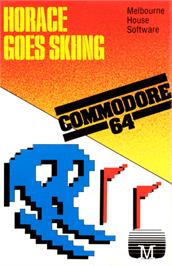 Box cover for Horace Goes Skiing on the Commodore 64.