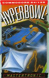Box cover for Hyperbowl on the Commodore 64.