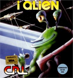 Box cover for I-Alien on the Commodore 64.