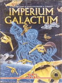 Box cover for Imperium Galactum on the Commodore 64.