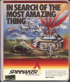 Box cover for In Search of the Most Amazing Thing on the Commodore 64.