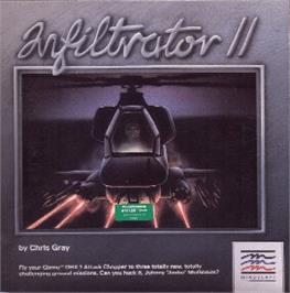Box cover for Infiltrator II on the Commodore 64.