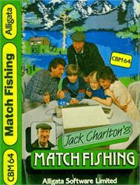 Box cover for Jack Charlton's Match Fishing on the Commodore 64.