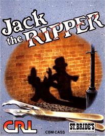 Box cover for Jack the Ripper on the Commodore 64.