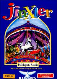 Box cover for Jinxter on the Commodore 64.