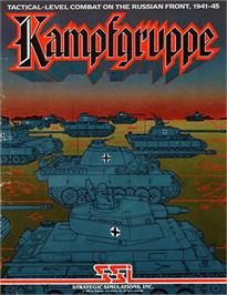 Box cover for Kampfgruppe on the Commodore 64.