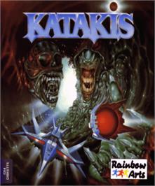 Box cover for Katakis on the Commodore 64.