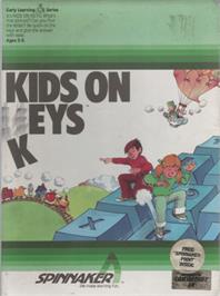 Box cover for Kids on Keys on the Commodore 64.