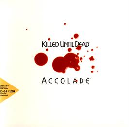 Box cover for Killed Until Dead on the Commodore 64.