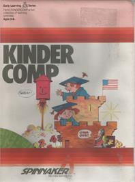 Box cover for Kindercomp on the Commodore 64.