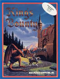 Box cover for King's Bounty on the Commodore 64.
