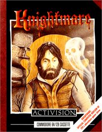 Box cover for Knightmare on the Commodore 64.