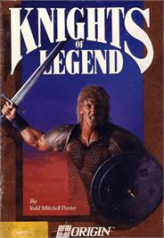 Box cover for Knights of Legend on the Commodore 64.