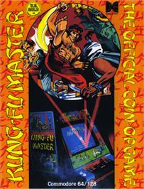 Box cover for Kung-Fu Master on the Commodore 64.