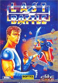 Box cover for Last Battle on the Commodore 64.
