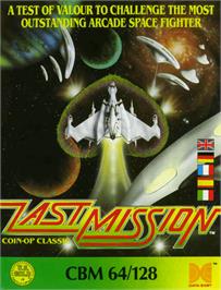 Box cover for Last Mission on the Commodore 64.