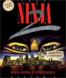 Box cover for Last Ninja 2: Back with a Vengeance on the Commodore 64.
