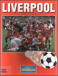 Box cover for Liverpool: the Computer Game on the Commodore 64.
