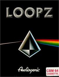 Box cover for Loopz on the Commodore 64.