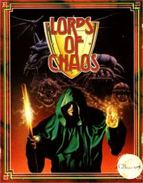 Box cover for Lords of Chaos on the Commodore 64.