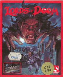 Box cover for Lords of Doom on the Commodore 64.