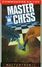 Box cover for Master Chess on the Commodore 64.