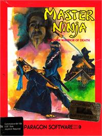 Box cover for Master Ninja: Shadow Warrior of Death on the Commodore 64.