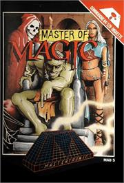 Box cover for Master of Magic on the Commodore 64.