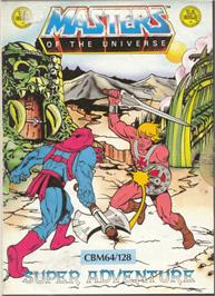 Box cover for Masters of the Universe: Super Adventure on the Commodore 64.