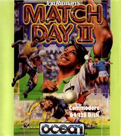 Box cover for Match Day II on the Commodore 64.