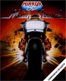Box cover for Mean Streak on the Commodore 64.