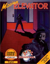 Box cover for Mission Elevator on the Commodore 64.