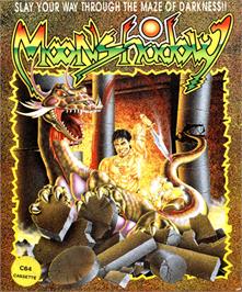 Box cover for Moonshadow on the Commodore 64.