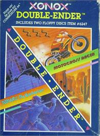 Box cover for Motocross Racer on the Commodore 64.