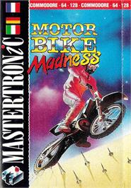 Box cover for Motorbike Madness on the Commodore 64.