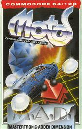 Box cover for Motos on the Commodore 64.
