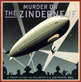 Box cover for Murder on the Zinderneuf on the Commodore 64.