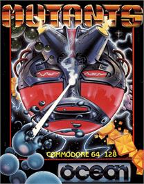 Box cover for Mutants on the Commodore 64.