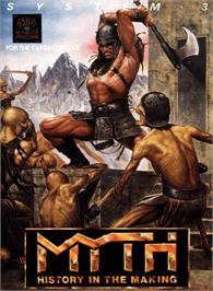 Box cover for Myth: History in the Making on the Commodore 64.
