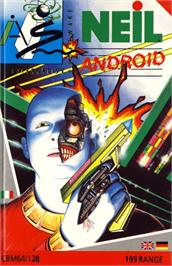 Box cover for NEIL Android on the Commodore 64.