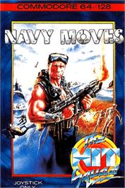 Box cover for Navy Moves on the Commodore 64.