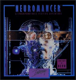 Box cover for Neuromancer on the Commodore 64.