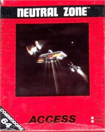Box cover for Neutral Zone on the Commodore 64.