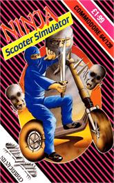 Box cover for Ninja Scooter Simulator on the Commodore 64.
