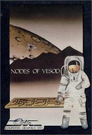 Box cover for Nodes of Yesod on the Commodore 64.