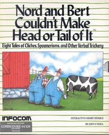 Box cover for Nord and Bert Couldn't Make Head or Tail of It on the Commodore 64.