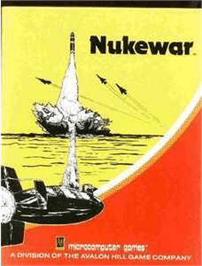 Box cover for Nukewar on the Commodore 64.