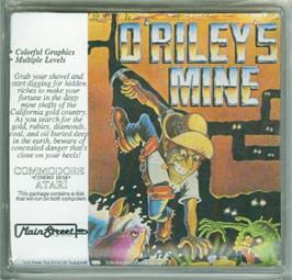 Box cover for O'Riley's Mine on the Commodore 64.
